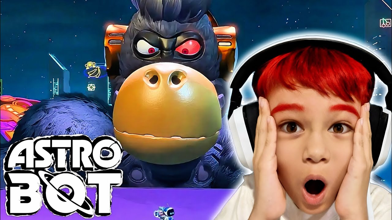 DE ESTA FORMA SE DERROTA FÁCIL AL GORILLA (Boss) - Astro Bot 