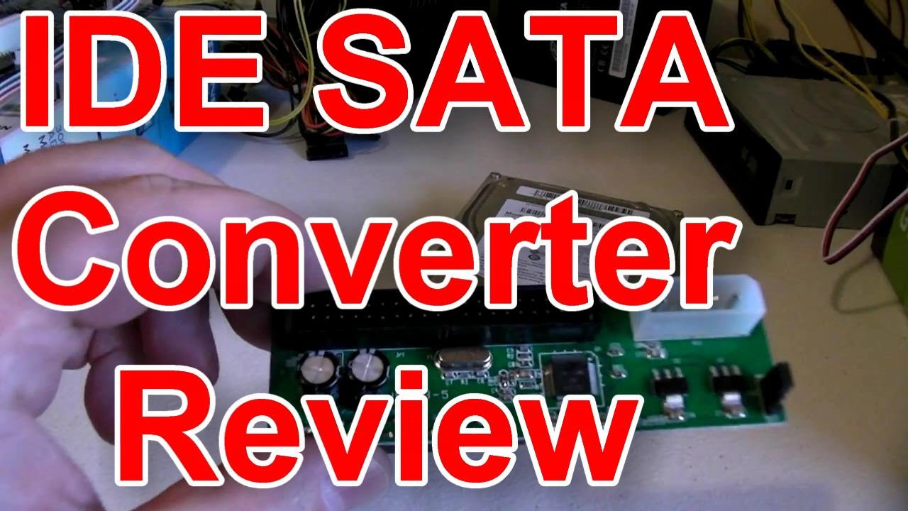 IDE SATA converter review