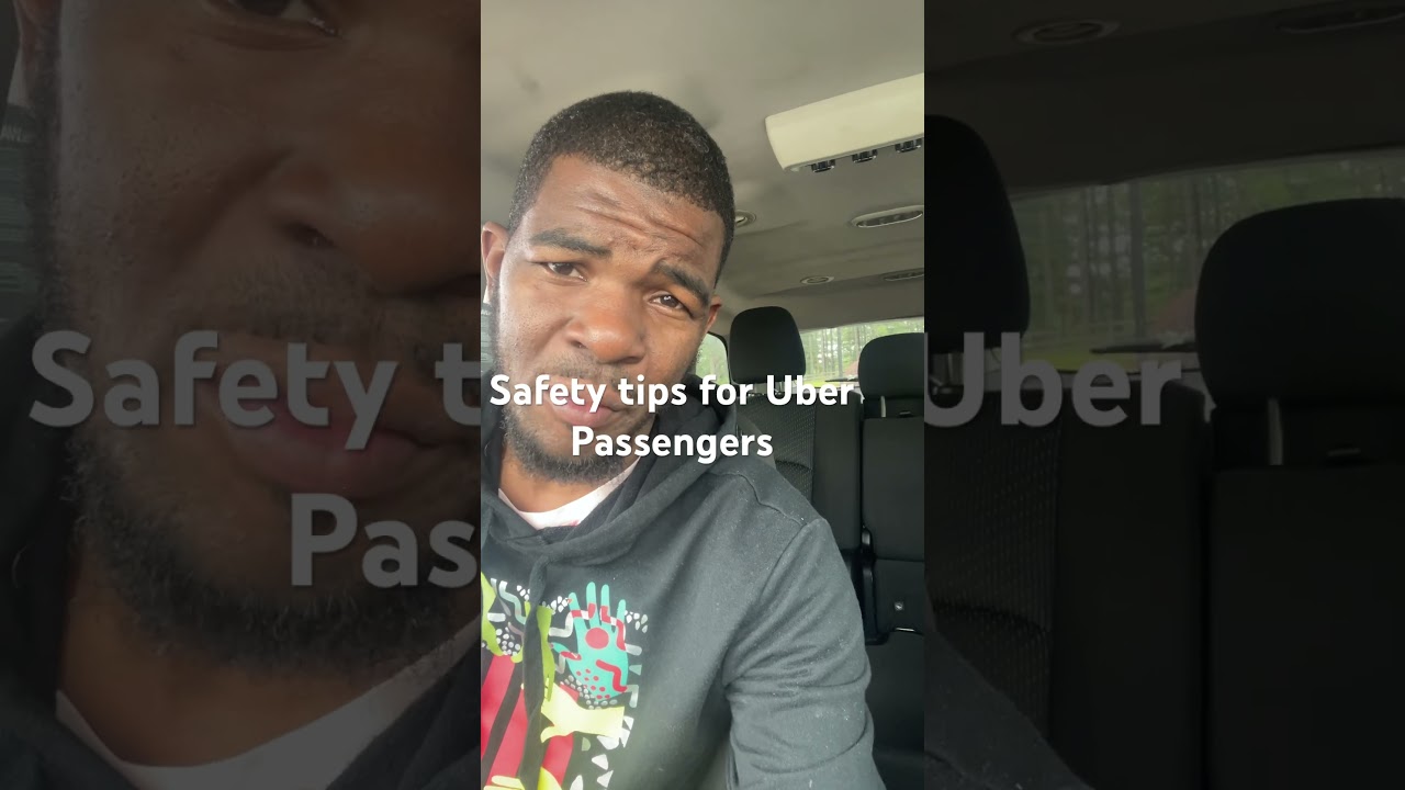Safety tip for Uber & lyft passengers!