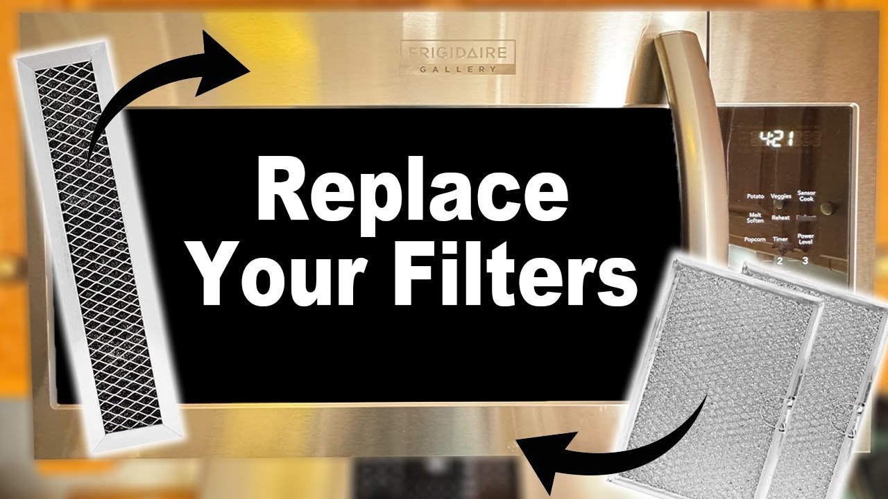 How to Replace Microwave Filters | Frigidaire Gallery Microwave