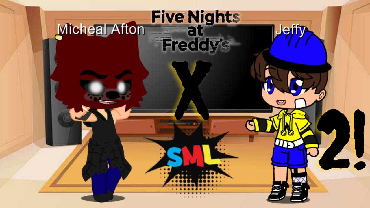FNAF Characters and Animatronics react to @SMLMovies Five Nights at Freddys (PART 2)