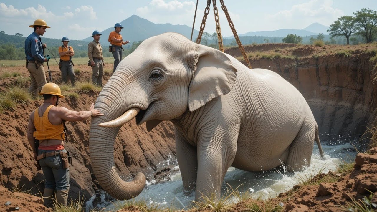elephant rescue operation
