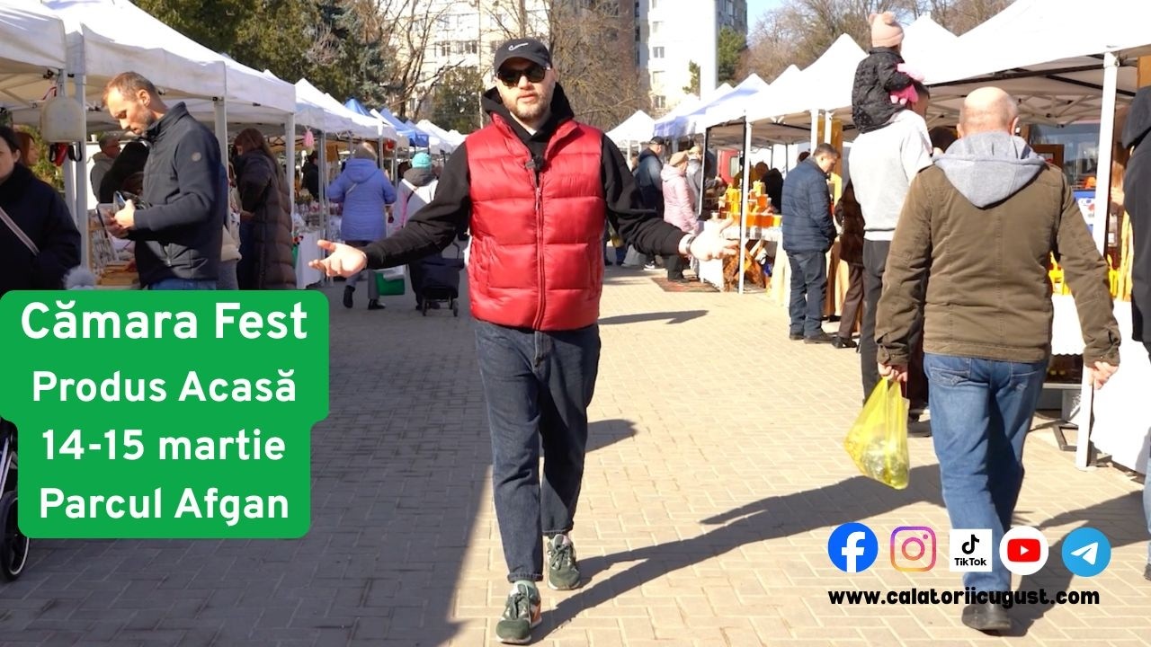 Weekendurile delicioase au revenit la Chișinău. A fost dat START târgurilor #CămaraFest 2026
