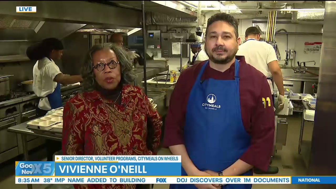 Fox 5: Carter Burden Network and Citymeals on Wheels Deliver Christmas Day Meals for Older Adults