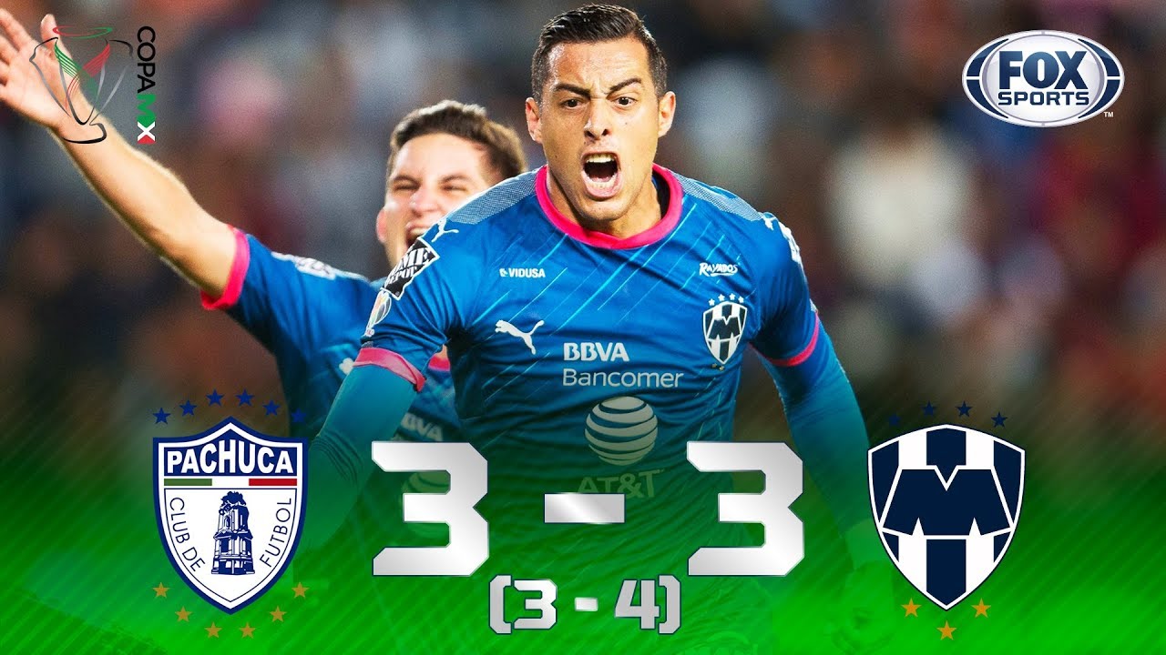 Pachuca - Rayados [3-3] (3-4 Penales) | GOLES | Semifinales | Copa MX