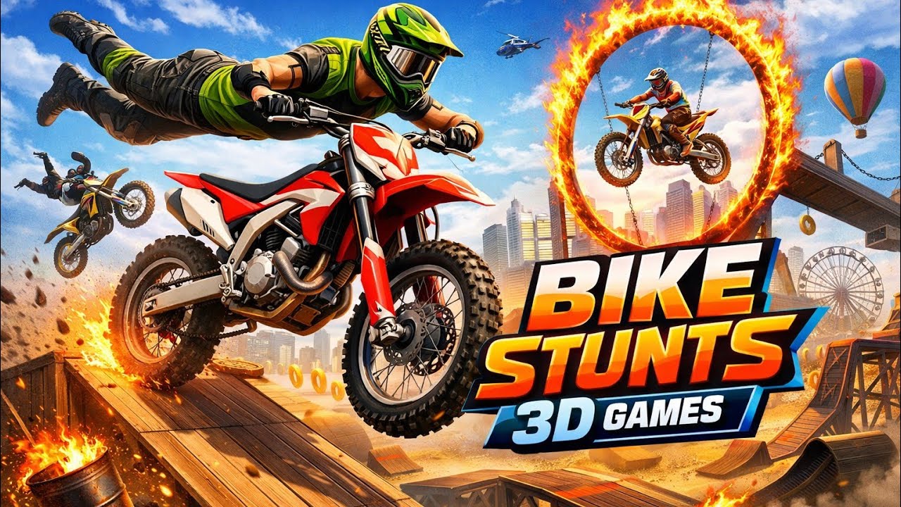 #Youtube #full vedio #Bike stunts 3d #game