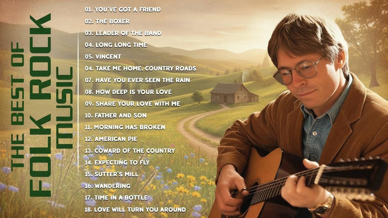 John Denver, DonMclean, Cat Stevens, Jim Croce, Simon & Garfunkel, James Taylor - FOLK COUNTRY SON