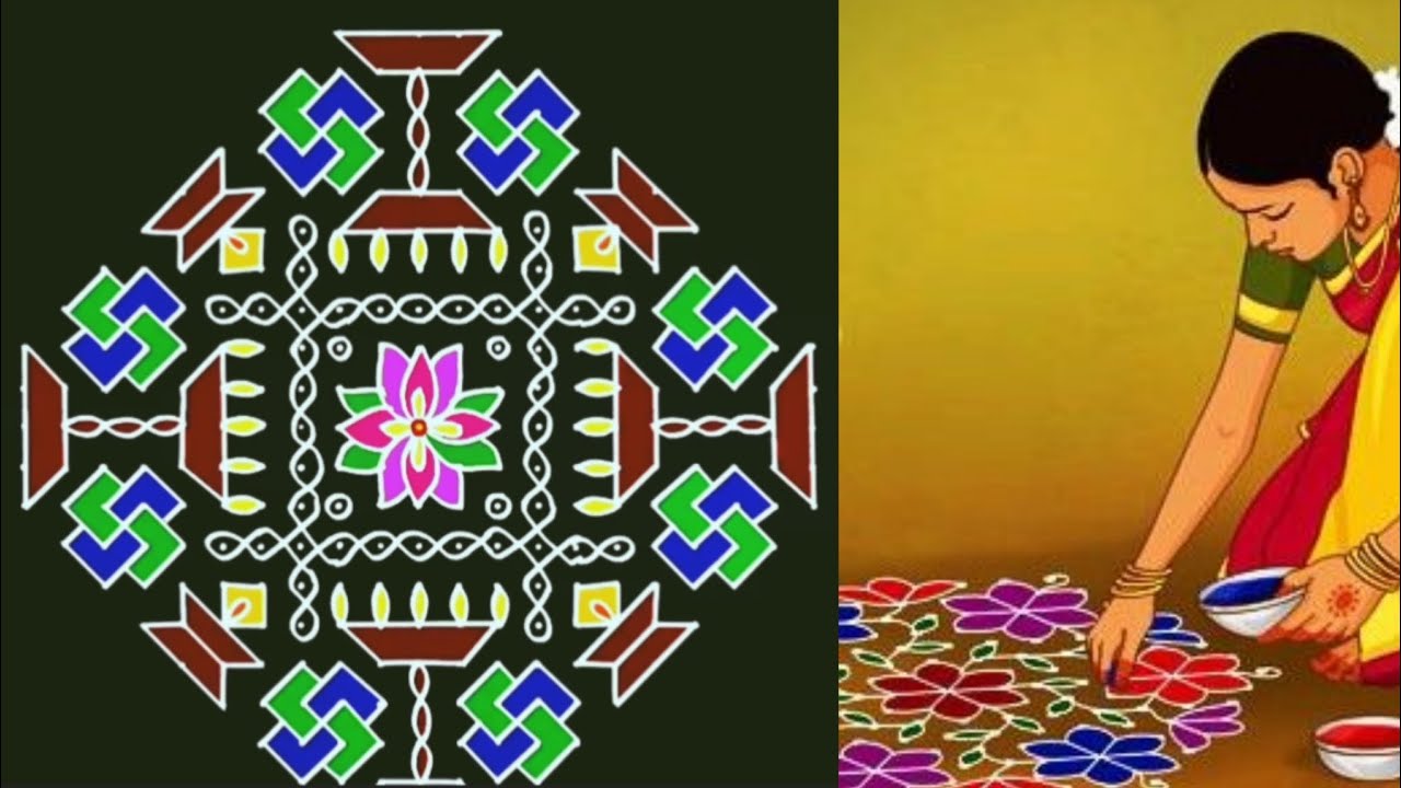 DHANURMASAM TRENDING RANGOLI DESIGNS 🌺🌺🌺🌺🌺🌺