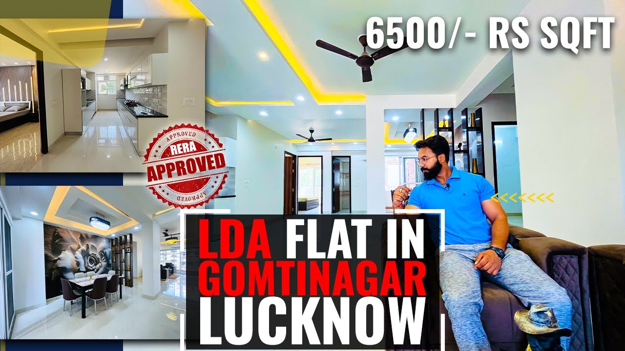 3 bhk apartment in Gomti Nagar I 2 BHK Flat for sale in gomti nagar I LDA flats in lucknow