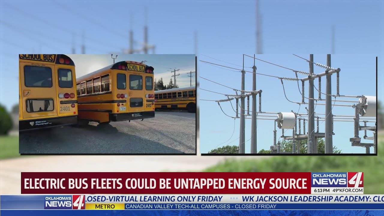 Electric bus fleets could be untapped energy source