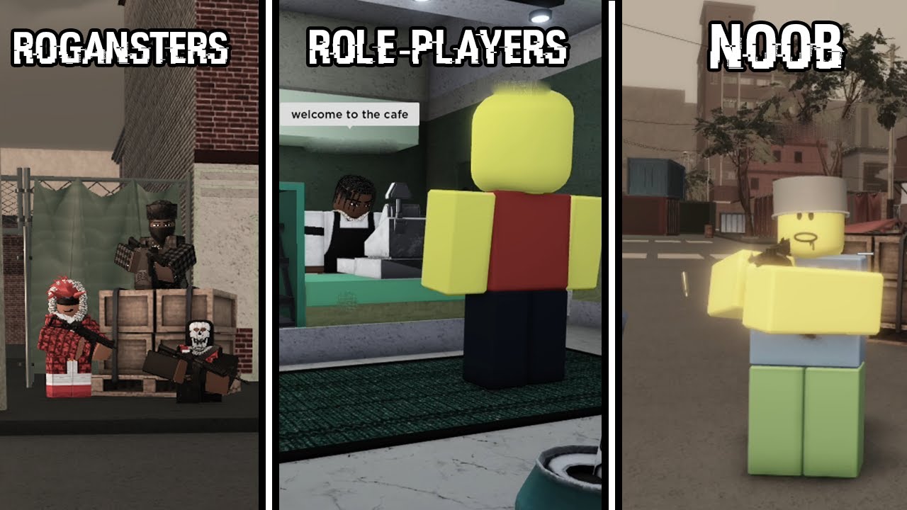 Different Types Of Criminality Players | Roblox