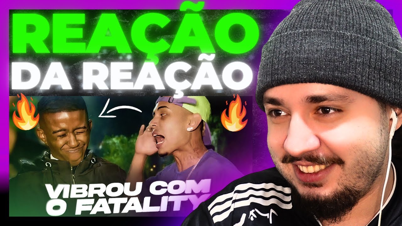 RIMAS que at&eacute; o advers&aacute;rio VIBROU! 👏 | REACT BAUEB