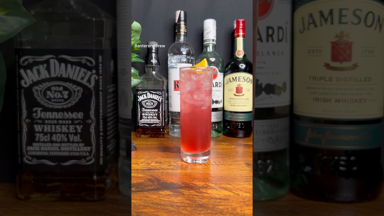 Bombay Sapphire Gin & Tonic with a Cranberry Twist 🍸 | Refreshing Cocktail Recipe!