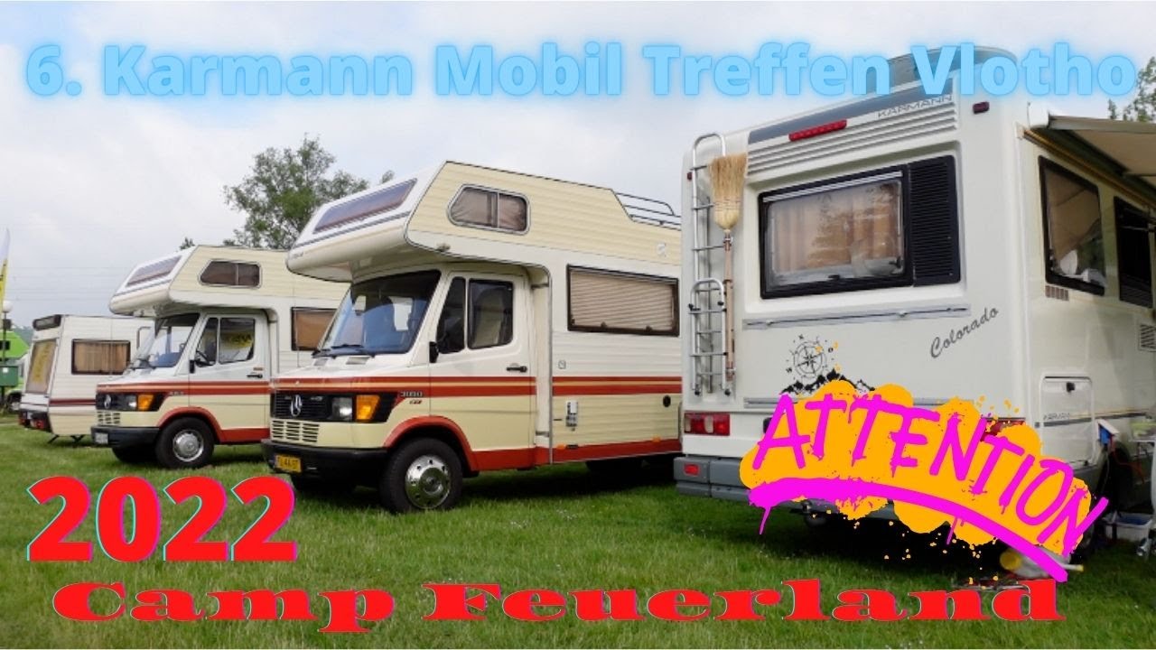 GaMaLiX KarmannMobil Treffen 2022 Reisemobile/Wohnmobile/Camp Feuerland/ VW LT Treffen / Oldtimer