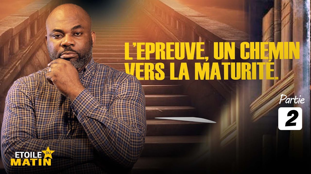 L'épreuve ne vient pas pour nous tuer, mais nous accomplit - #etoile du matin - David Malaba Tshams