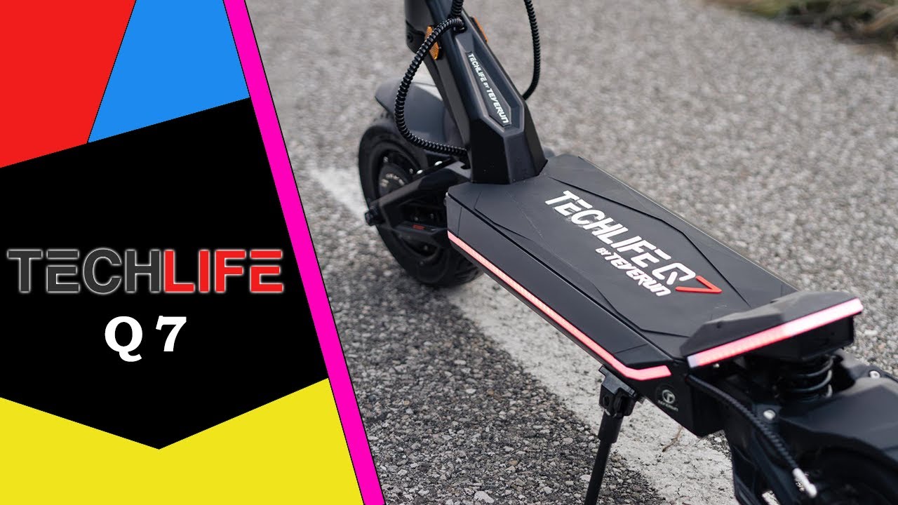 Techlife Q7 🛴 Jedna z najlepszych elektrycznych hulajnóg / Recenzja 4K