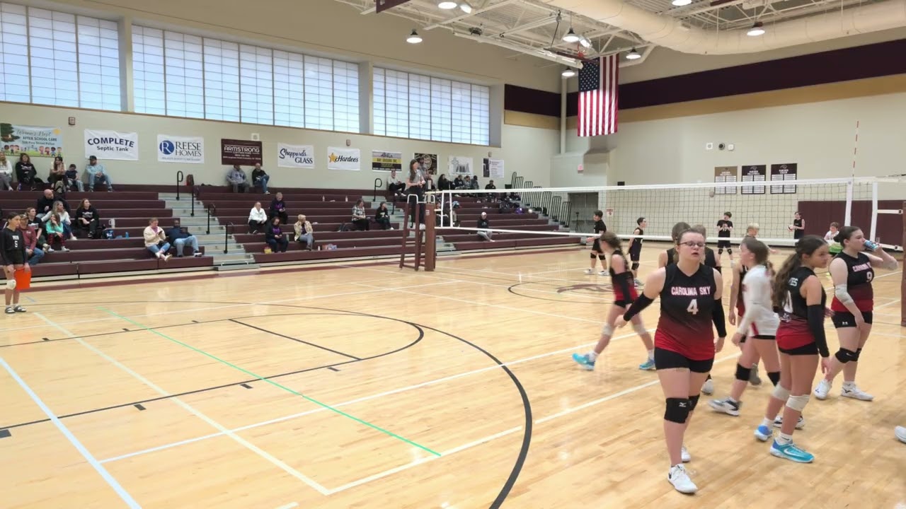 Carolina Sky Volleyball Pelion Tournament Bronze 0215026 Game 02 Set 02