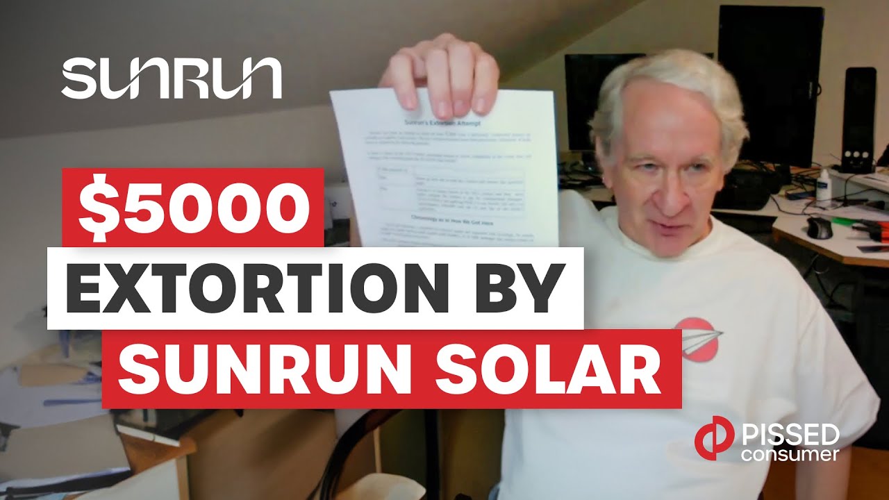 Отзывы о Sunrun Solar: вымогательство денег, работа без разрешения, фальшивые оправдания от Sunru...