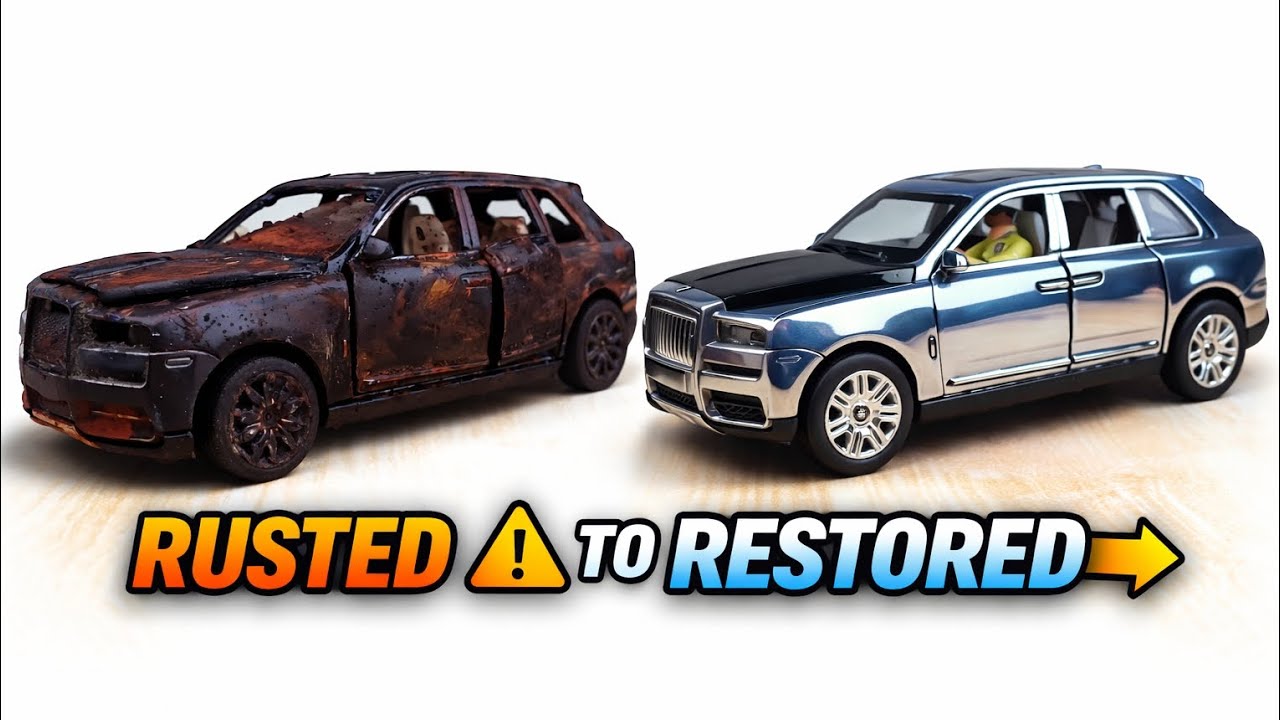 From Scrap to Showroom – Tiny Car Restoration You Must See#TinyTorqueWorkshop#MiniCarrestoration
