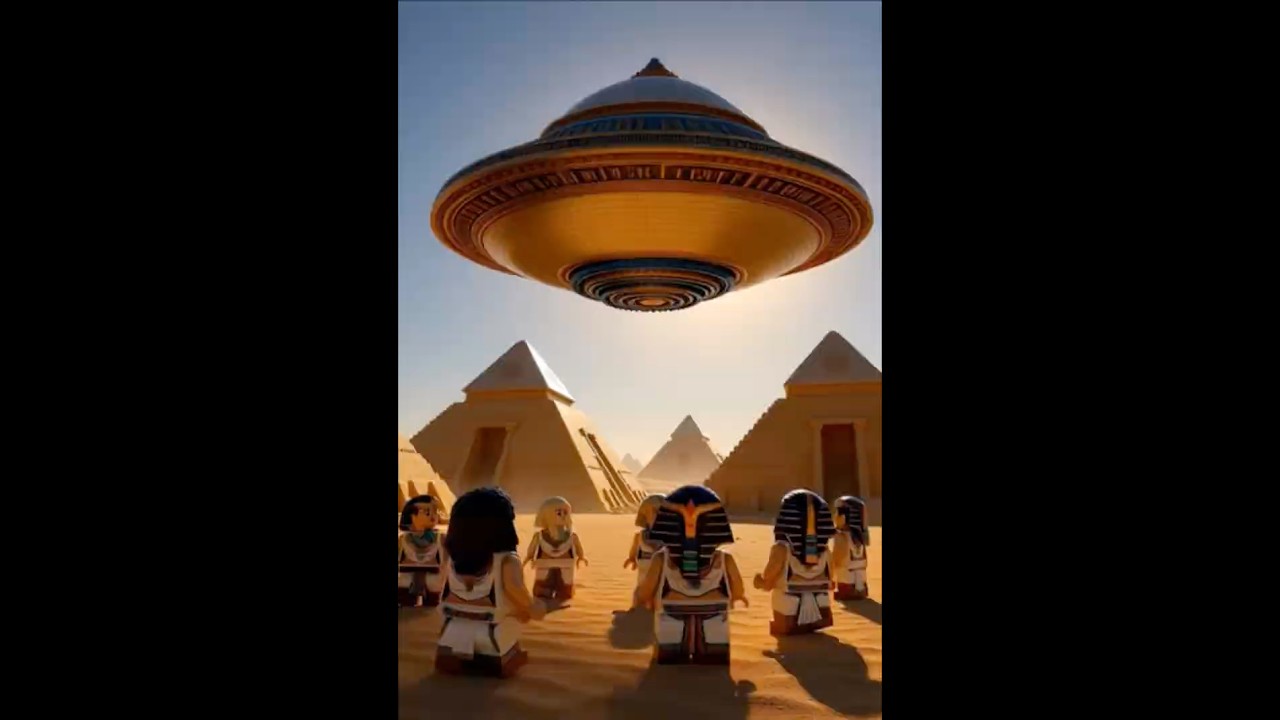 How the Ancient Egyptians Built the Great Pyramid… in LEGO! 😱 