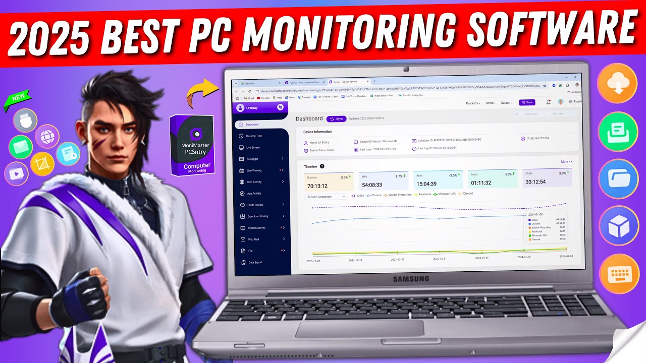 2025 Best Windows Computer Monitoring Software | MoniMaster PCSntry Review + Tutorial