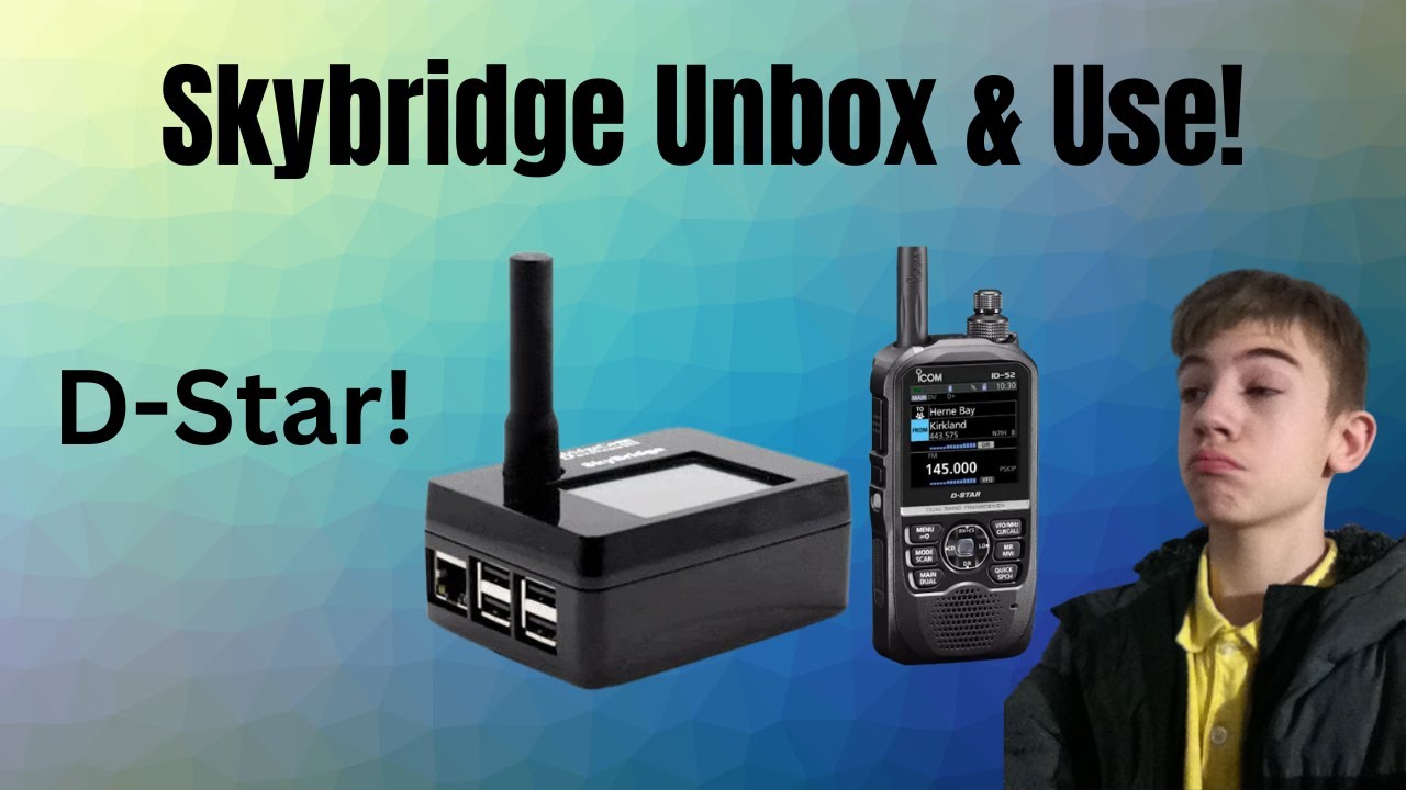 Lets Unbox & Setup this Skybridge Hotspot!!! DStar - Ham Radio & Networking