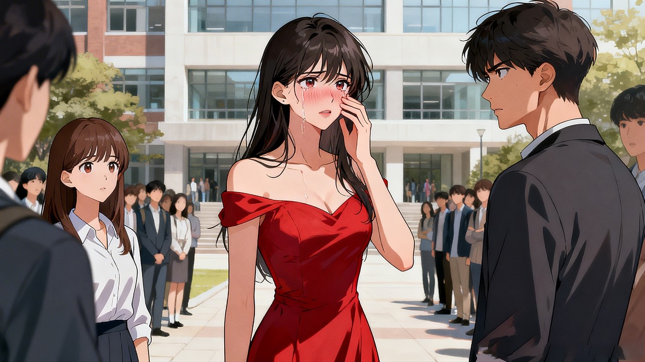 He struck me before the whole campus for his lover. He assumed I would take him back—but he was wron
