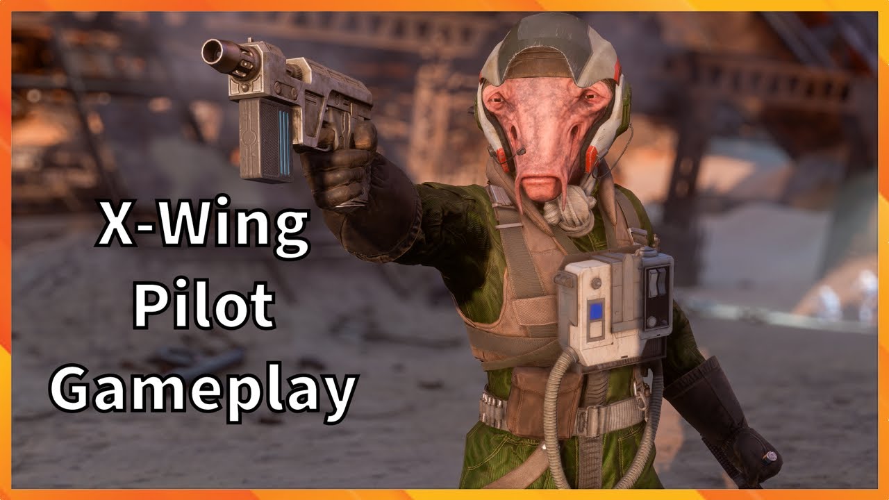 X-Wing Pilot Gameplay Star Wars Battlefront 2