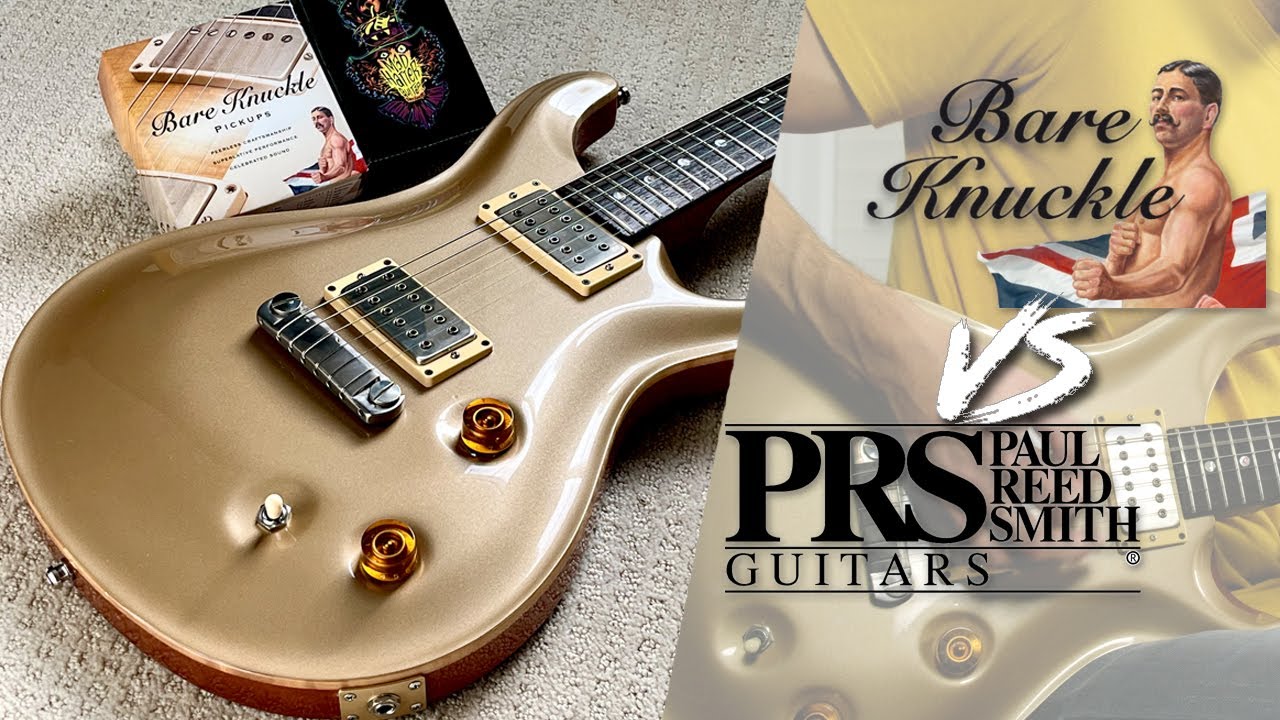 Bare Knuckle Pickups Silo Demo vs PRS Dragon Pickups - Paul Reed Smith Custom 22 Tone Demo