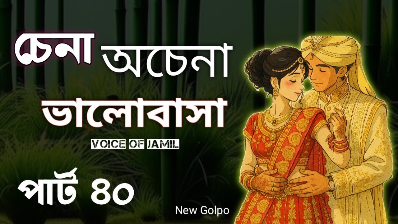 New Golpo - চেনা অচেনা ভালোবাসা ( Part:- 40 ) teling story  chena Ochena Valobasha | Voice jamil 