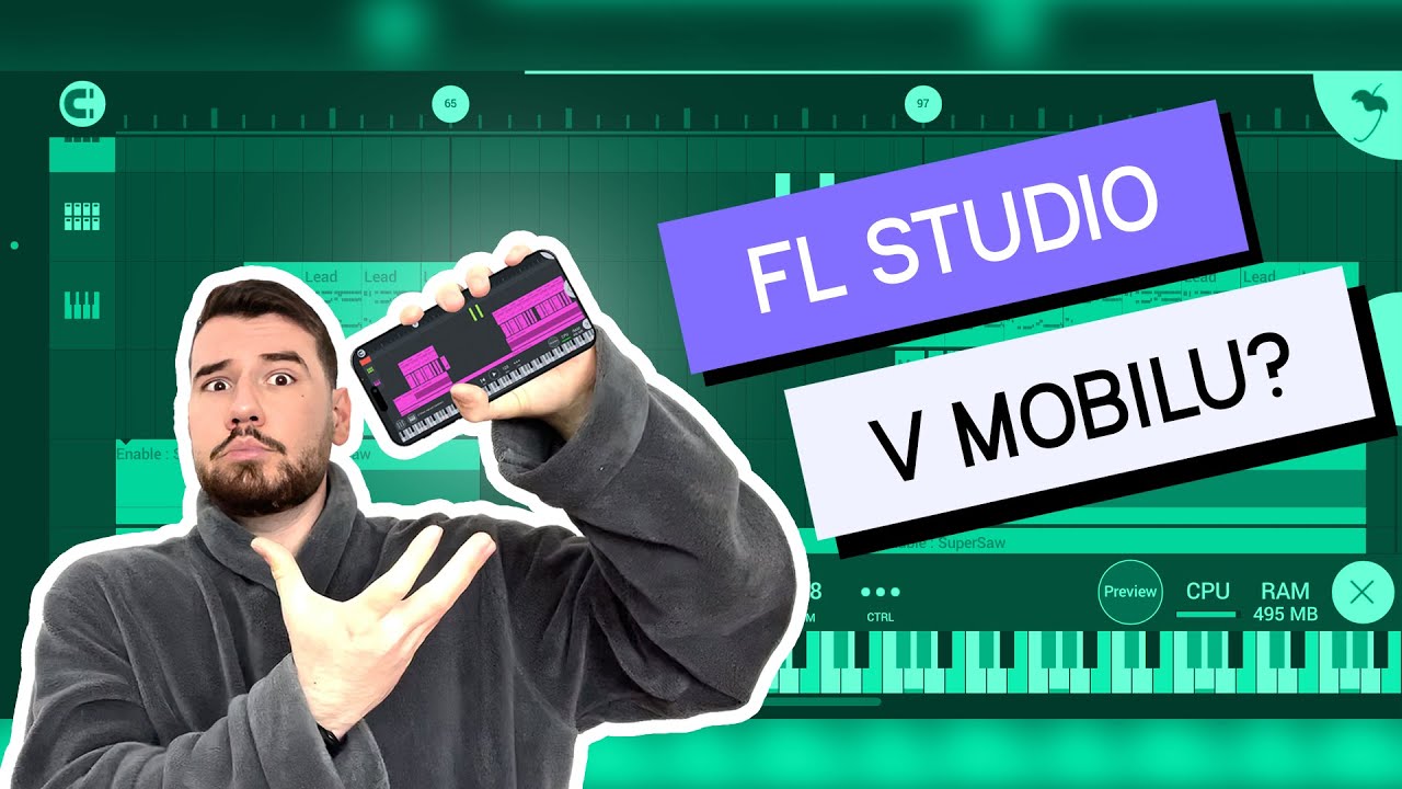 🔴 SKL&Aacute;D&Aacute;M BEAT NA MOBILU | FL STUDIO MOBILE