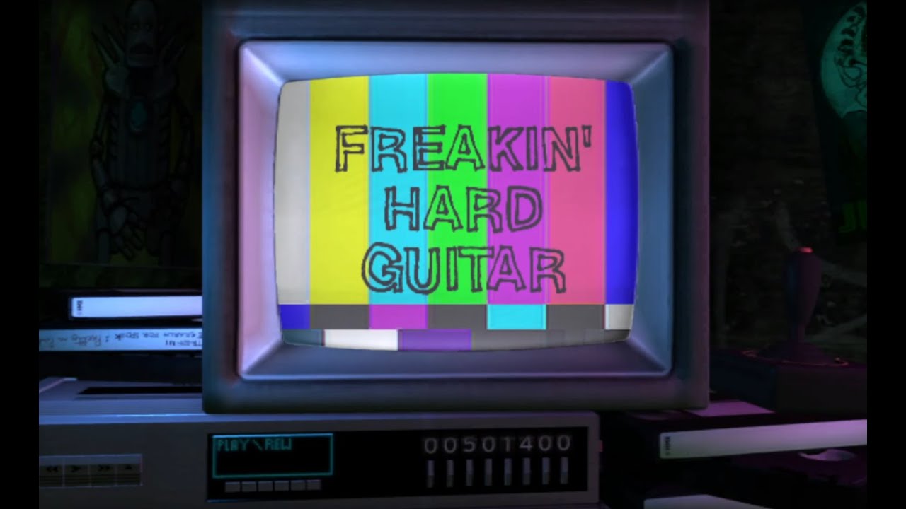 Rock Band - Freakin' Hard Guitar tutorial
