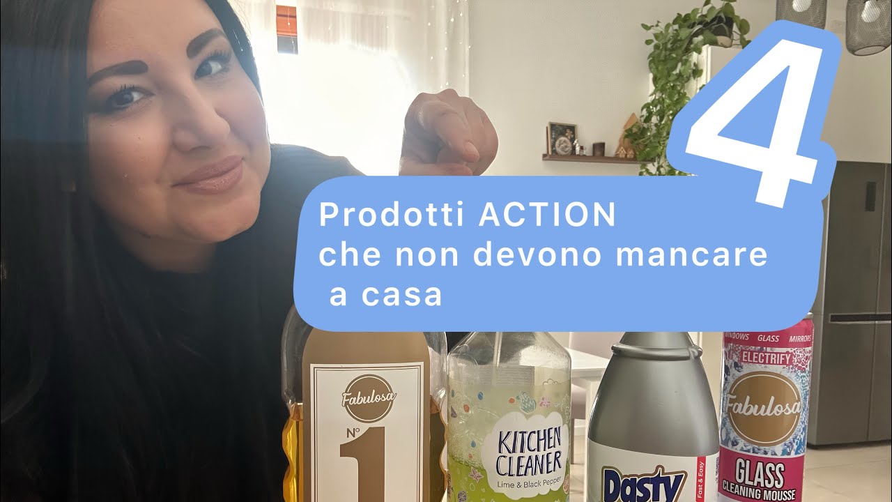 4 PRODOTTI ESSENZIALI ED EFFICACI DI ACTION