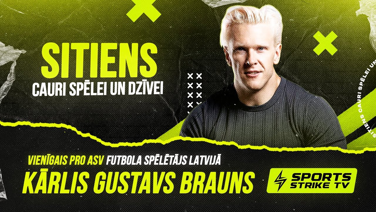 KĀRLIS GUSTAVS BRAUNS – Vienīgais Profesionālais Amerikāņu Futbola Spēlētājs no Latvijas