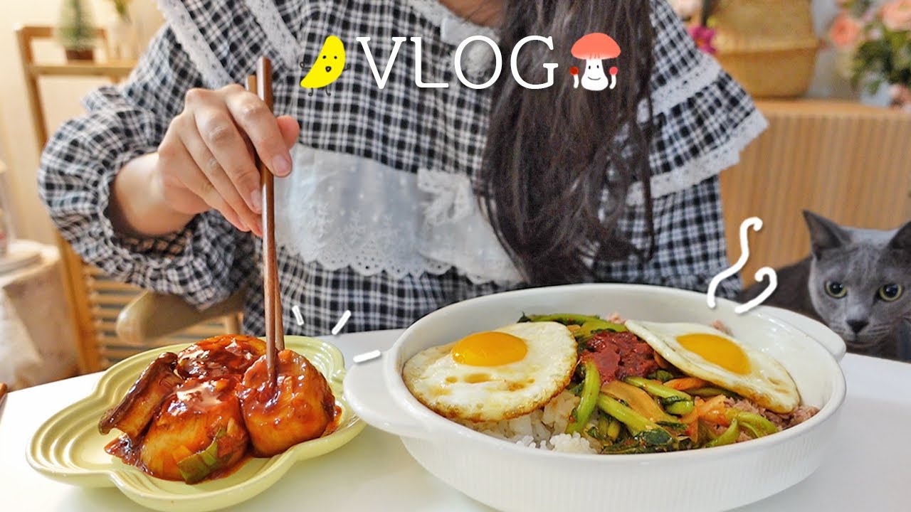 SUB) Заполните складку закусок 🍬 Сделать огурченное радис, булдак грибы и здоровые макароны 🥗
