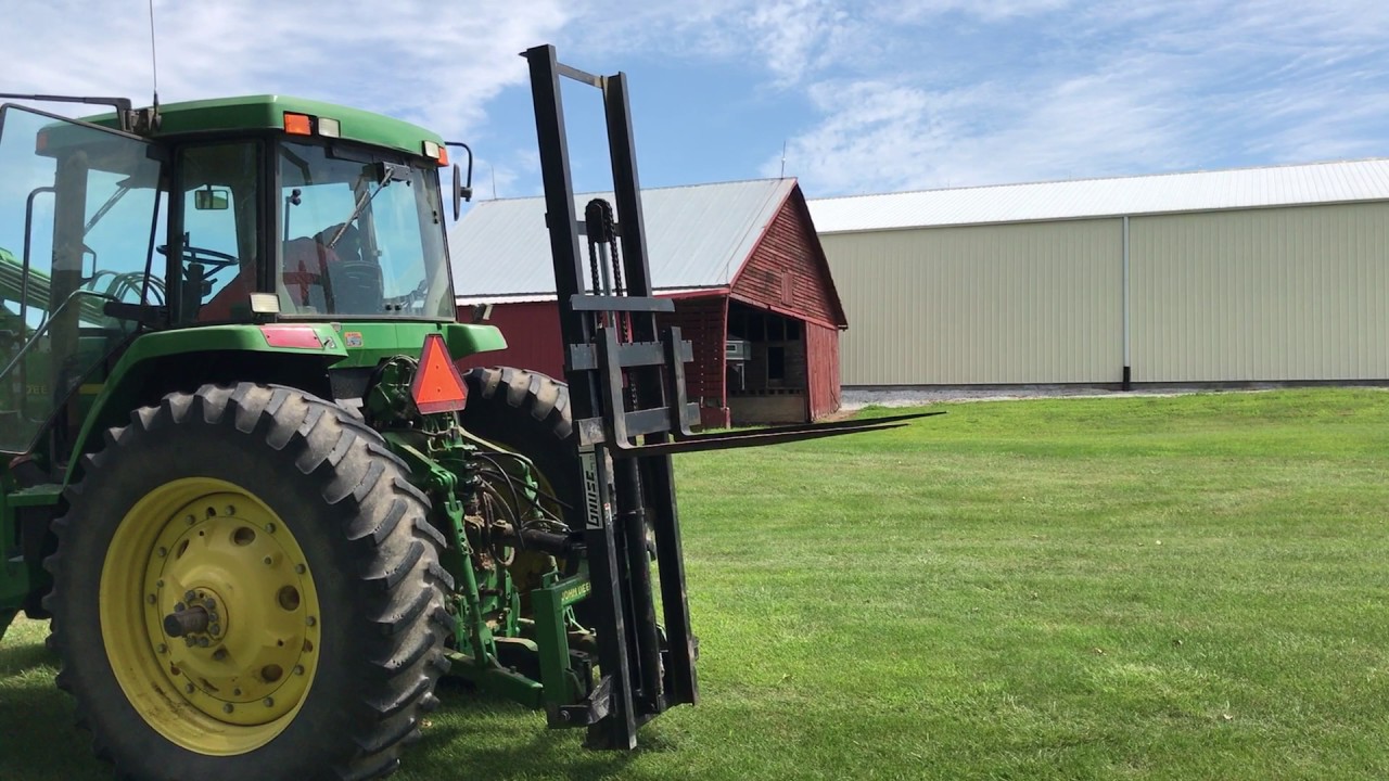 GNUSE Model F-40  3-Point Forklift Attachment