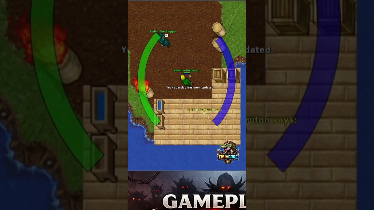 Tibia Secret Library Quest - HIGH AND DRY