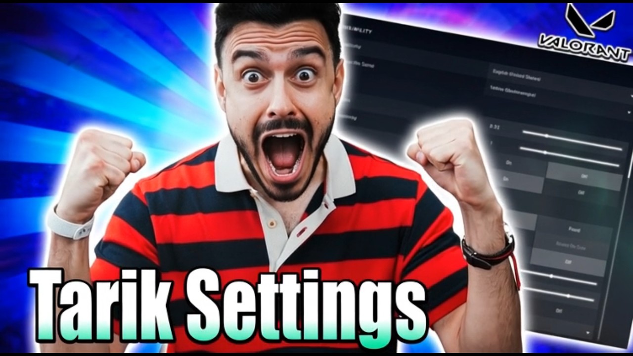 Tarik Valorant Settings 2026 &ndash; INSANE Sensitivity, DPI & Crosshair