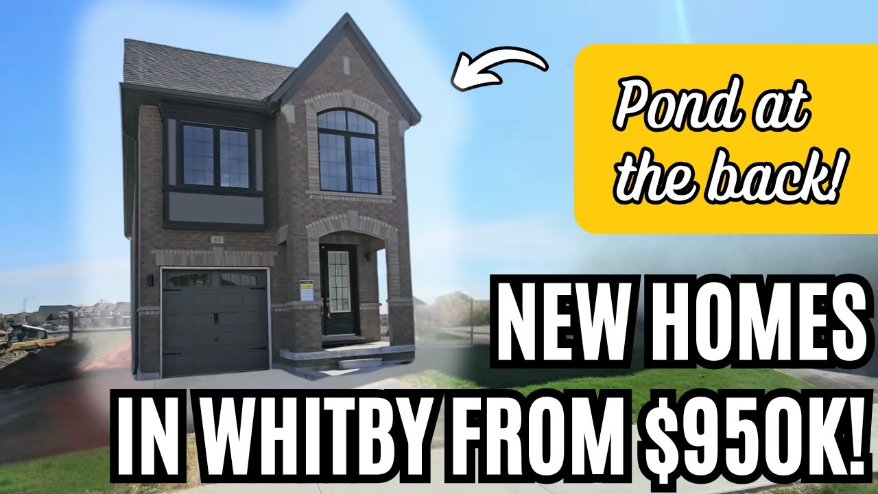 New Durham Region Homes That Won't Break Your Budget! | Model Home Tour In Whitby, ON