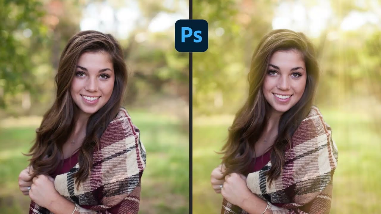 Come creare raggi di luce - Photoshop tutorial