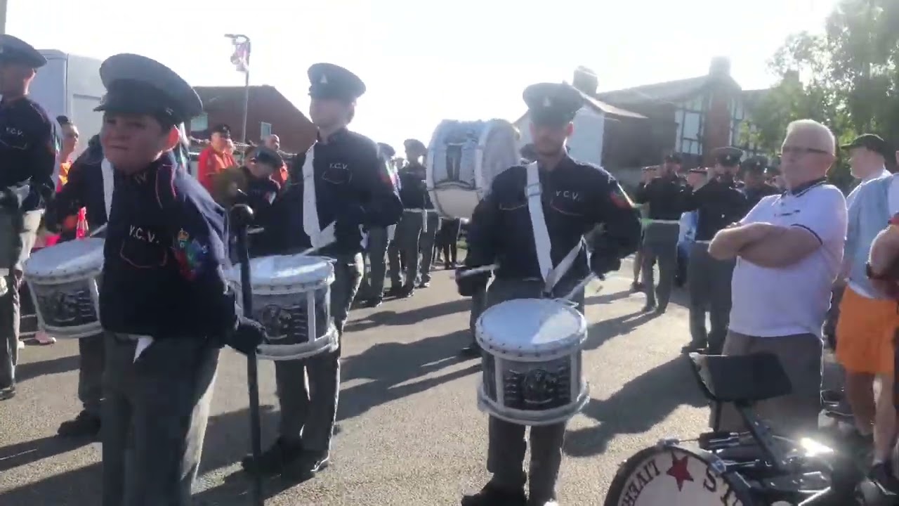 Young Carson flute band@own parade 20/08/22