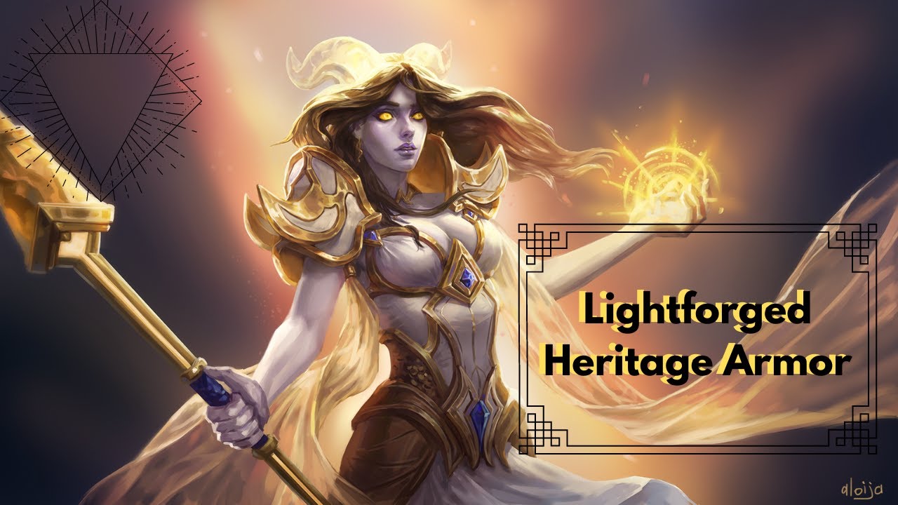 Acquiring Lightforged Draenei Heritage Armor: World of Warcraft Battle for Azeroth