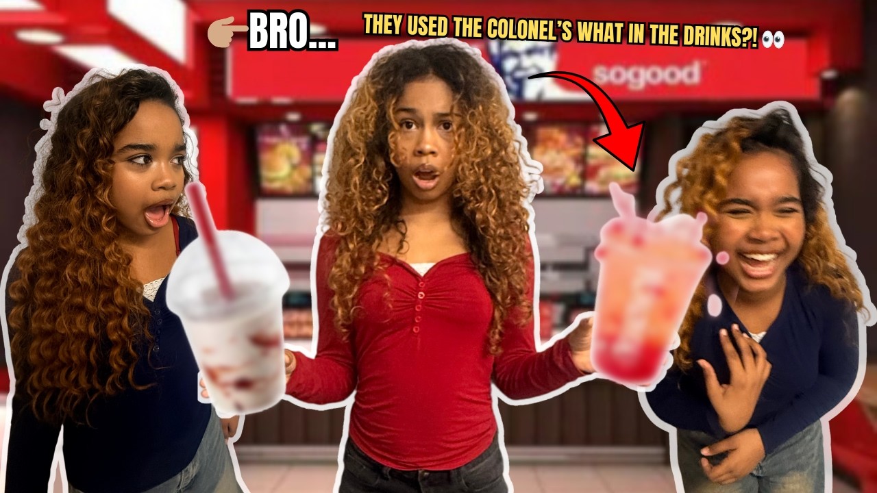 BRO… WHAT DID THE COLONEL PUT IN THESE DRINKS?! 🤯🥤