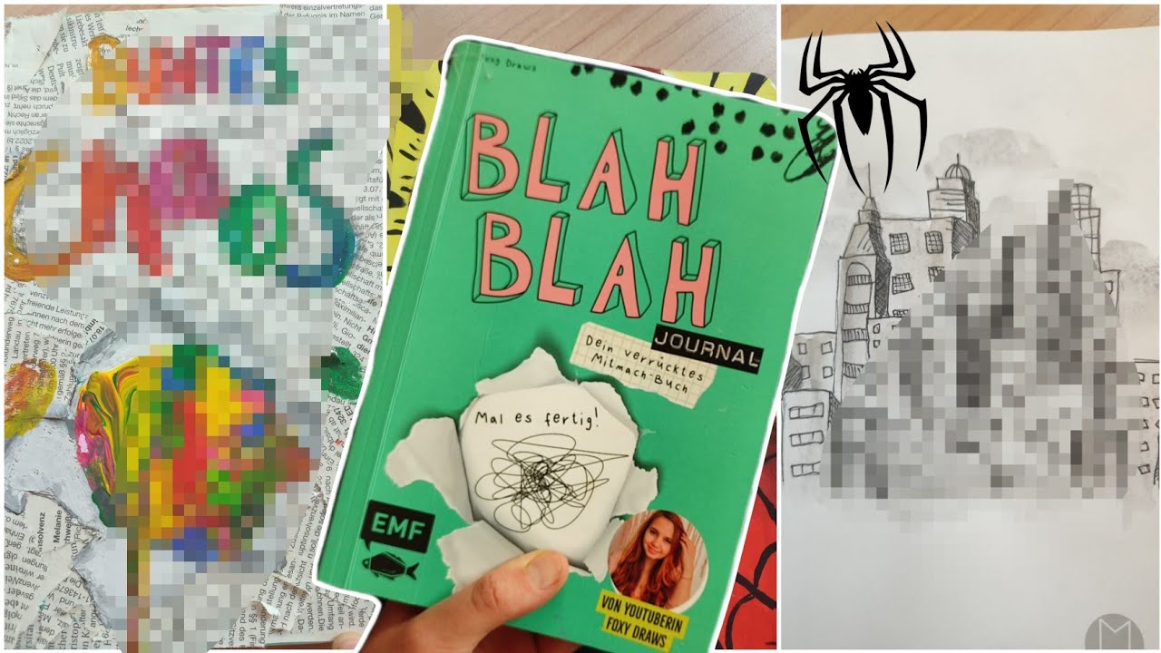 BLAH BLAH JOURNAL gestalten 🎨📘 #2 🕷️