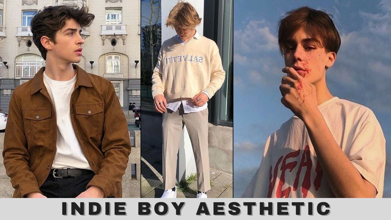 Indie Boy Aesthetic Outfits Ideas 2021 | Vintage Outfits Men | Indie Boy Style | Aesthetic Outfits