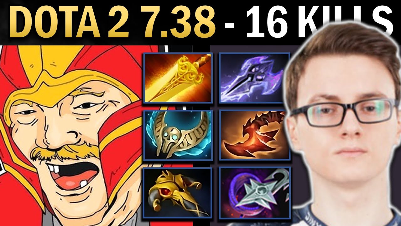 Dragon Knight Gameplay Miracle with 16 Kills and Brooch - Dota 7.38