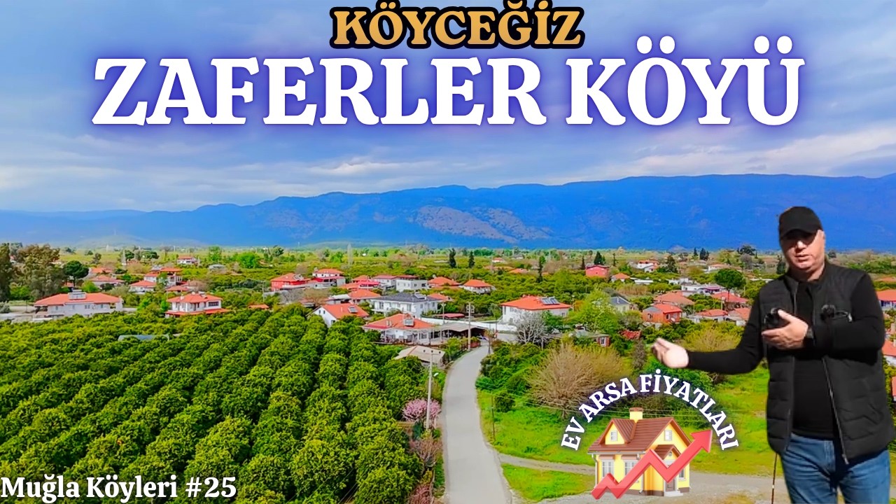 PORTAKAL BAH&Ccedil;ELERİ İ&Ccedil;İNDE YAŞAM | K&Ouml;YCEĞİZ ZAFERLER K&Ouml;Y&Uuml; | EV ARSA FİYATLARI
