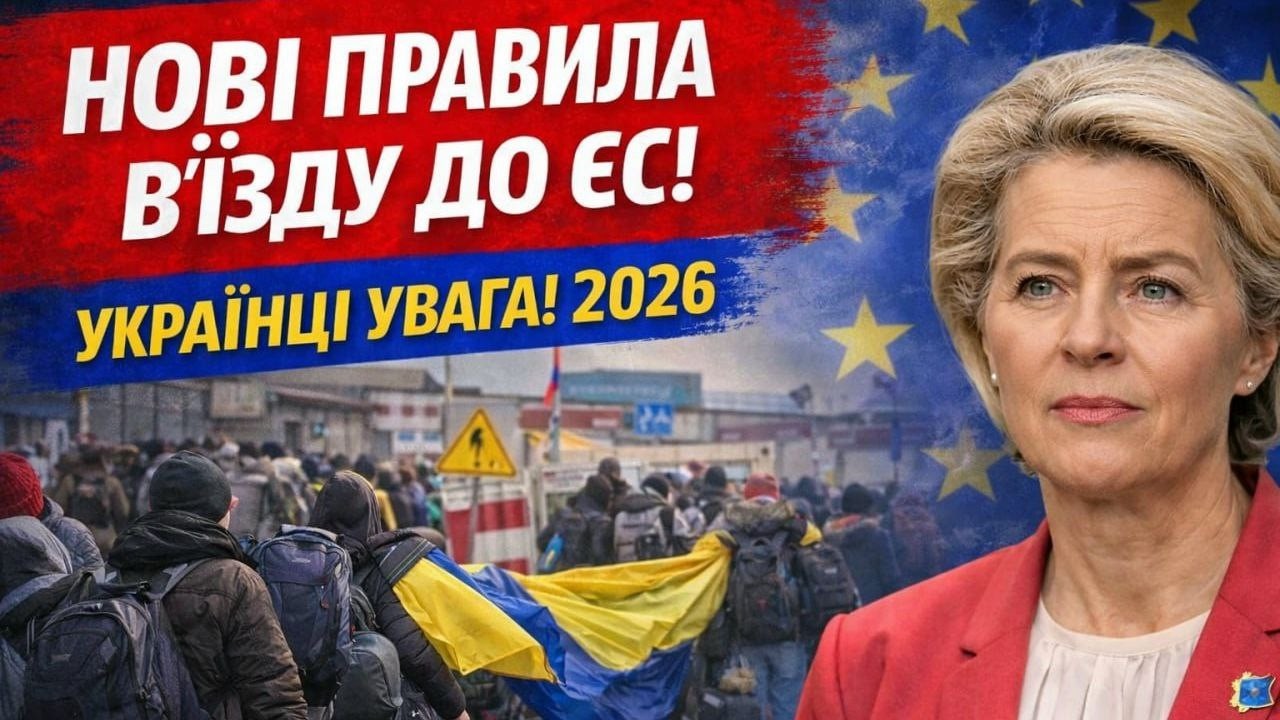 НОВІ ПРАВИЛА ПЕРЕТИНУ КОРДОНУ З ЄС для УКРАЇНЦІВ