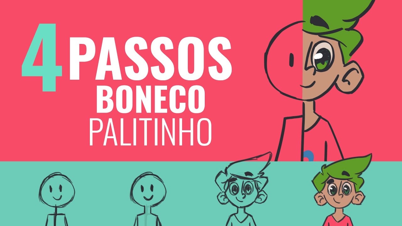 Como criar personagens com boneco palitinho em 4 passos