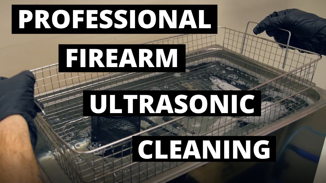 In Shop Look: Professional Gunsmith Firearm Ultrasonic Cleaning